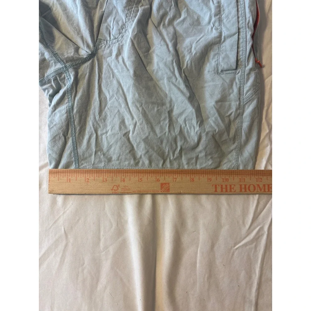 Birddogs Gym Shorts Mens Medium Light‎ Blue Orange Excellent Athletic Workout